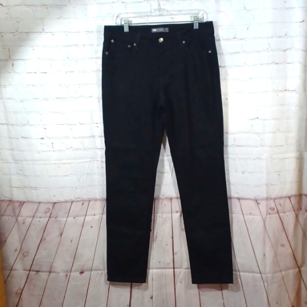 Levi Mid Rise Skinny Woman's Black Jeans 36Wx32x42